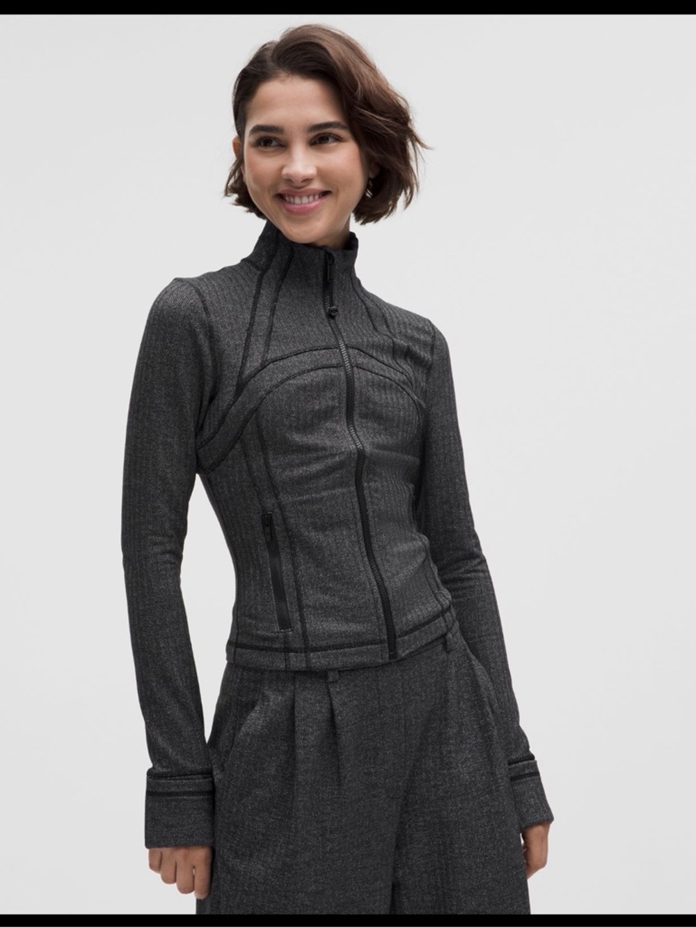Lululemon define cropped jacket